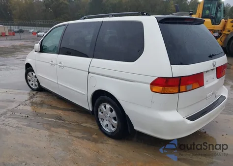 2003 Honda Odyssey Ex from USA, damaged, VIN 5FNRL18693B138851